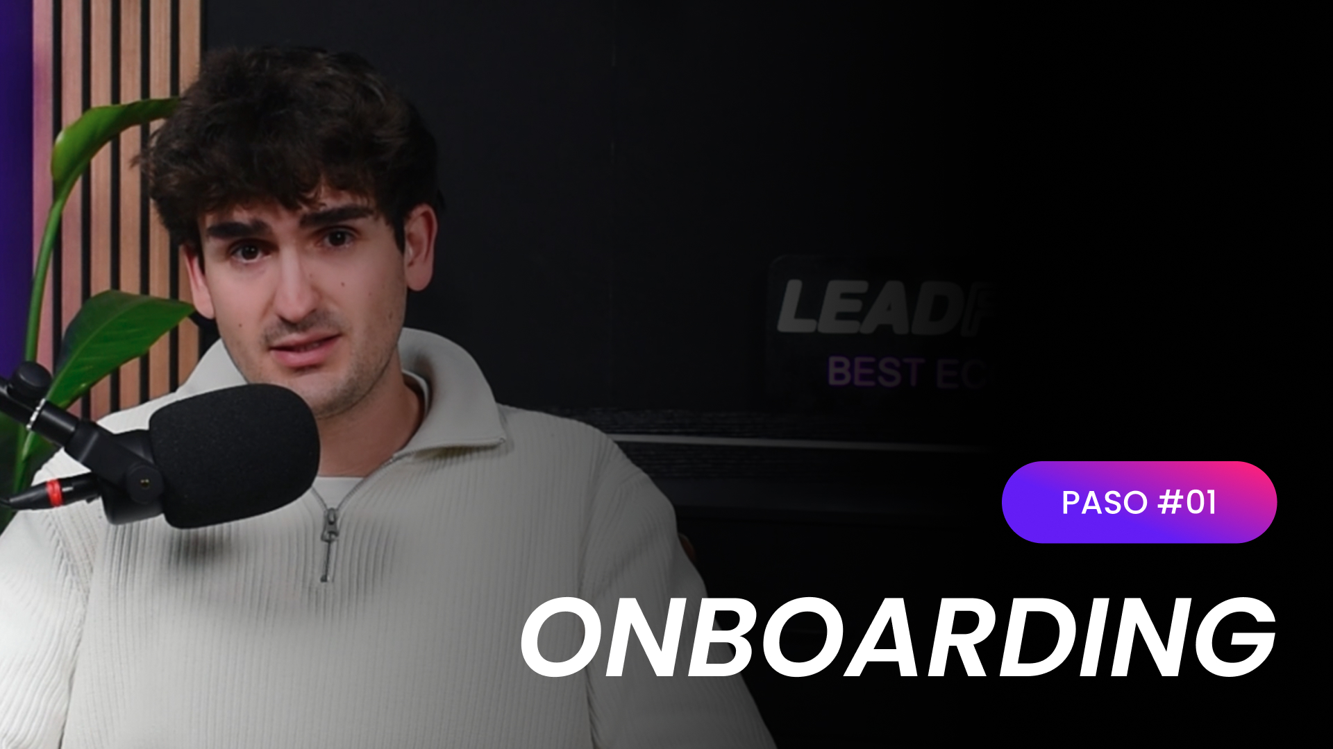 Vídeo de bienvenida LeadFluence
