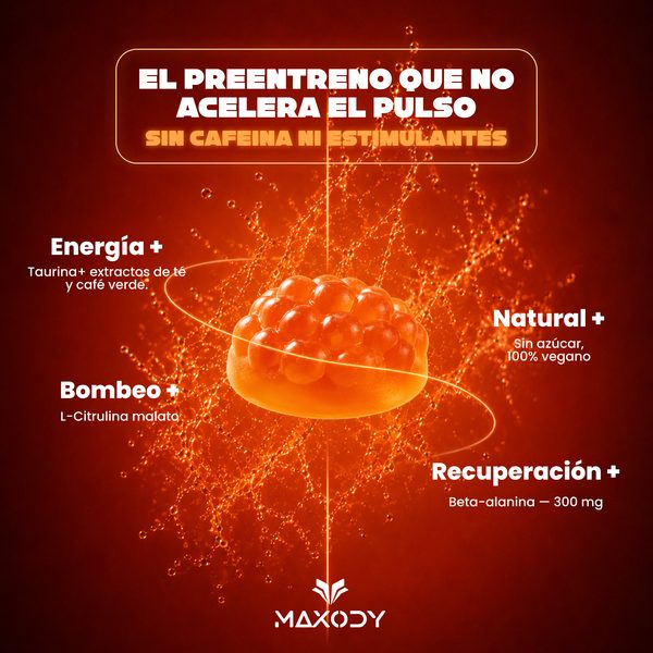 Creatividad Maxody - preentreno sin estimulantes