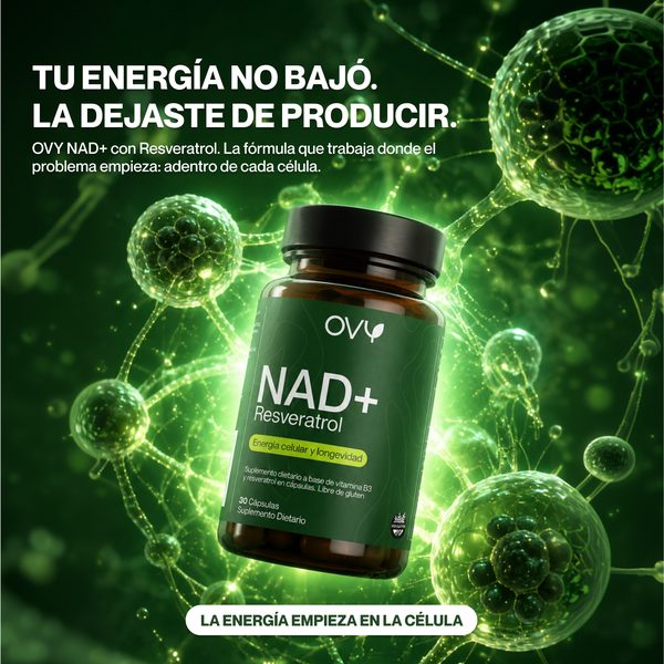 Creatividad OVY - NAD+ con resveratrol