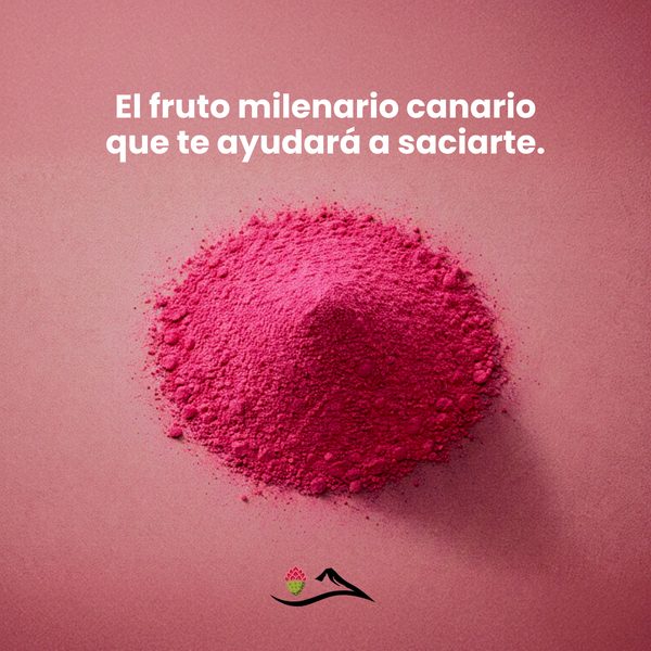 Creatividad Tuno Canarias - higo tinto en polvo