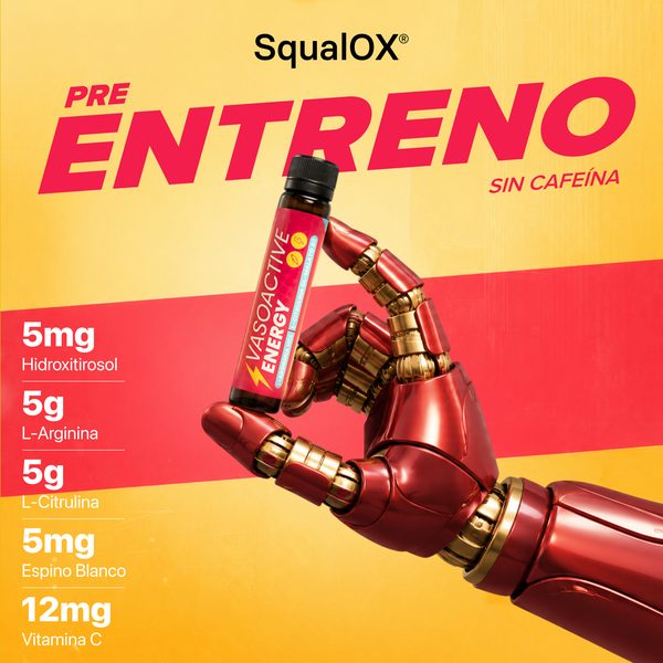 Creatividad SqualOX - preentreno sin cafeína