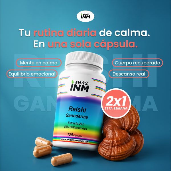Creatividad MásINM - Reishi Ganoderma