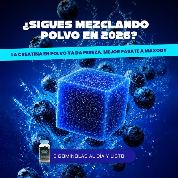 Creatividad Maxody - creatina en gominolas